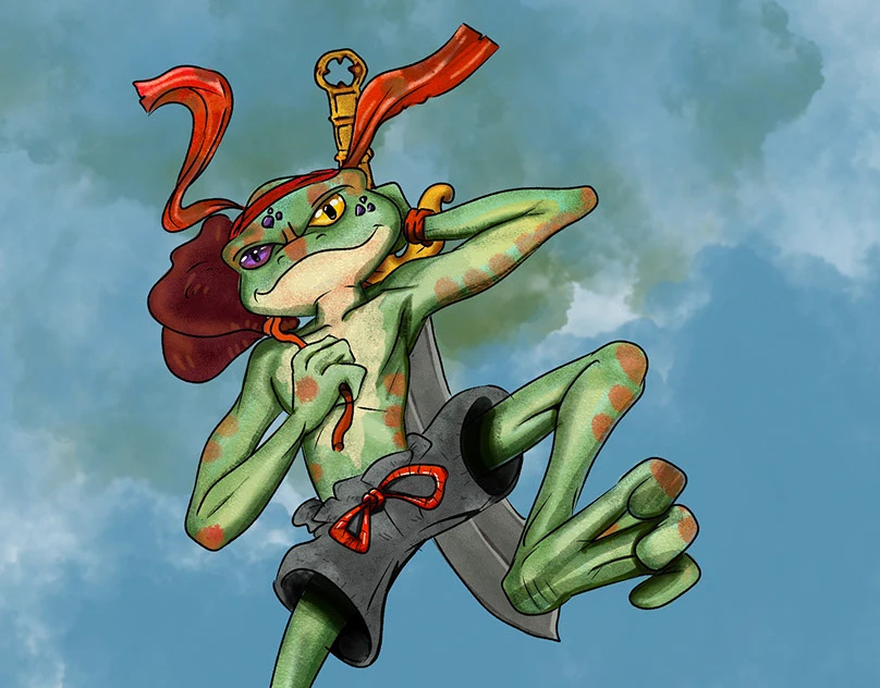 Proyecto Frog Procreate