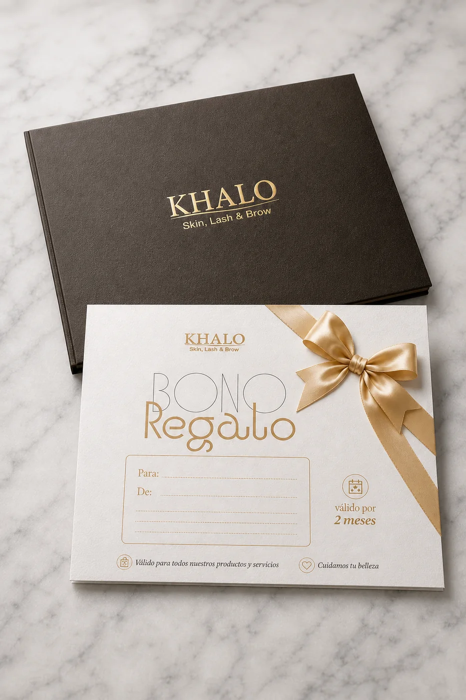 Presentación de marca KHALO con bono regalo